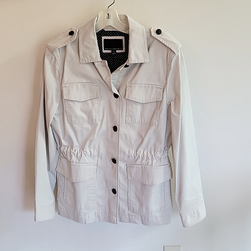 NWT Banana Republic Khaki Jacket